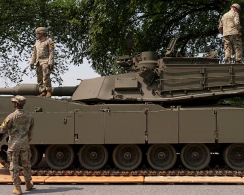 Most US adults say Trump's military parade is not a good use of money, a new AP-NORC poll finds