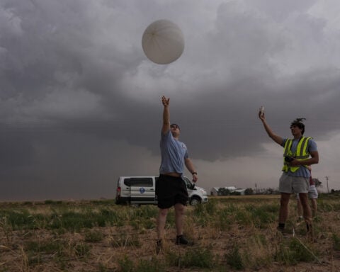 Ping, ping ping. Here's what it's like to drive into a big hailstorm in the name of science