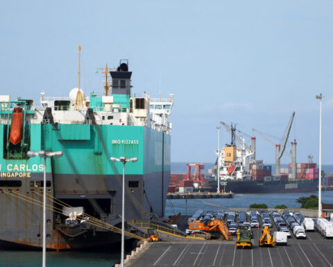 British exports to US suffer record hit from Trump tariffs