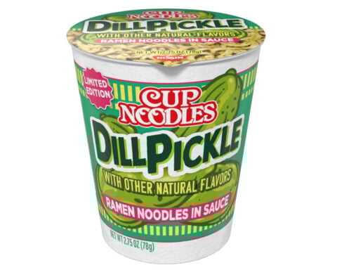 A pickle-flavored ramen now exists