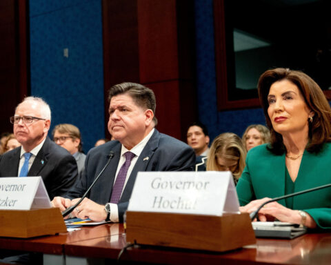 Democratic governors slam Trump’s military deployment in California as ‘flagrant abuse of power’