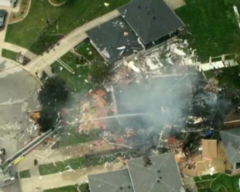 1 believed dead in house explosion, fire; natural gas is suspected cause