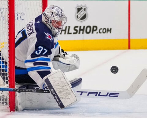 Winnipeg's Connor Hellebuyck is 6th goalie in NHL history to win Hart and Vezina in the same year