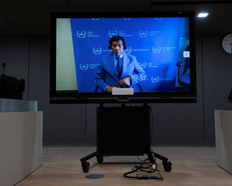 Philippines' Duterte seeks interim release from ICC