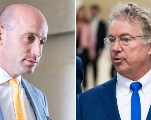 Tensions rising in GOP over Trump border plan as Rand Paul squares off with Stephen Miller