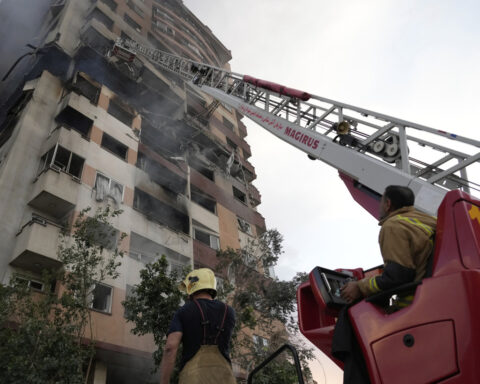 The Latest: Israel attacks Iran