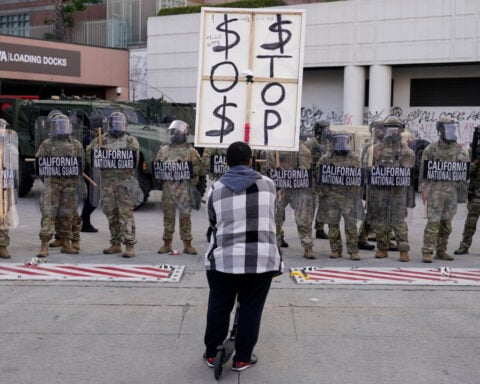 Trump can keep National Guard deployed to Los Angeles for now, appeals court rules