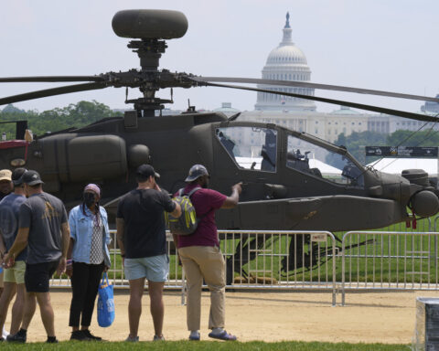 The Latest: Hundreds of 'No Kings' protests and rallies planned for Saturday over Trump’s policies