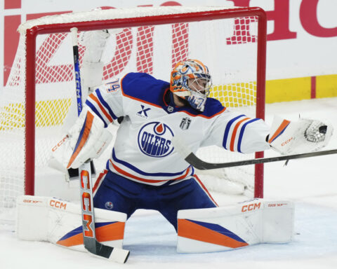Oilers dealing with Stanley Cup Final goalie debate. Panthers, 1 win from repeating, have Bobrovsky