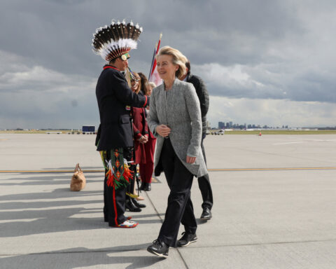 G7 needs to raise pressure on Russia, von der Leyen says