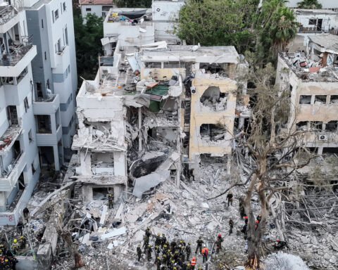 War-weary Gazans share images of destruction in Israel