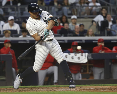 Giancarlo Stanton makes season debut for Yankees after missing first 70 games