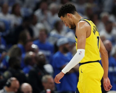 Thunder on the brink of championship glory after fending off Pacers’ comeback push to win Game 5 of the NBA Finals