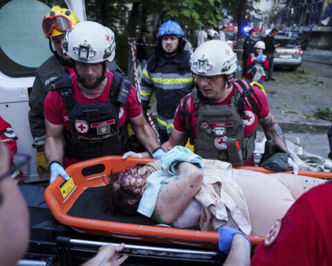 Overnight Russian attack on Ukraine kills 15 and injures 156
