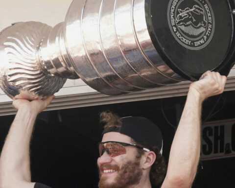 Stanley Cup damaged as the Florida Panthers celebrate a second straight championship