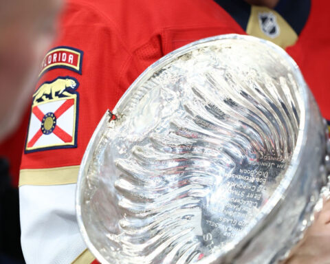 Florida Panthers crack and dent Stanley Cup as title celebrations roll on
