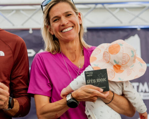 She won a 100k ultramarathon through the mountains – while breastfeeding
