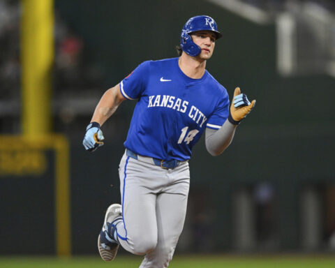Royals top prospect Jac Caglianone goes deep twice at Texas for his 1st big league homers