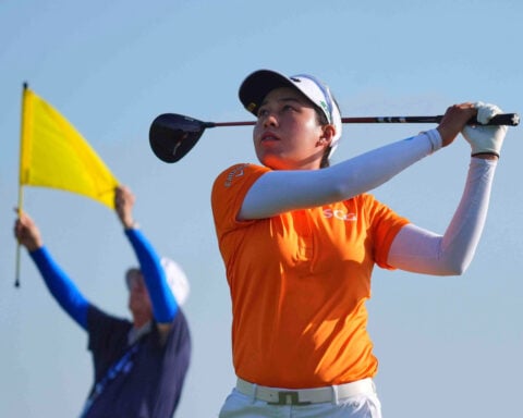 Jeeno Thitikul stays patient and goes on a birdie streak to take first-round lead at Women's PGA
