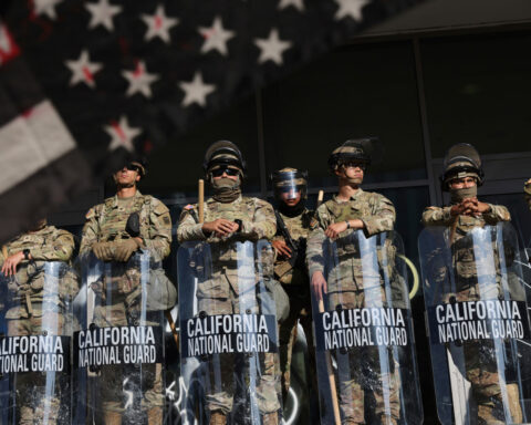 Appeals court lets Trump keep control of National Guard troops deployed to Los Angeles