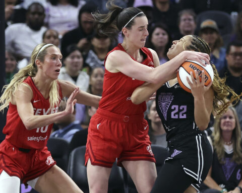 Kayla Thornton scores 16 points as Valkyries rally past Caitlin Clark, Fever 88-77