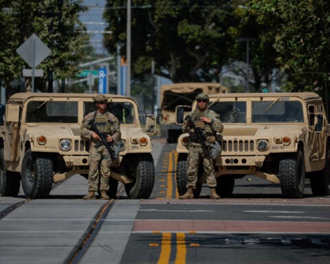 US court lets Trump keep control of California National Guard for now