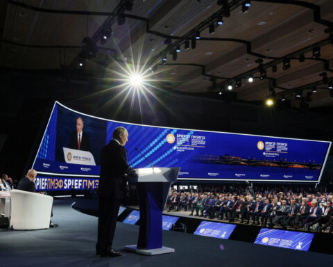 Putin says war in Ukraine is not killing Russia's economy
