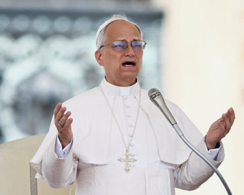 Pope Leo urges politicians to respond to challenges posed by AI