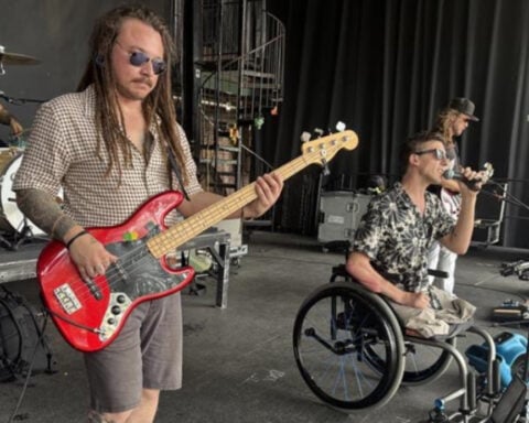 Band of injured military veterans offer messages of inspiration and resilience
