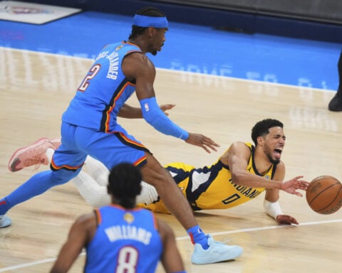 Pacers' Tyrese Haliburton suffers right leg injury in Game 7 loss. His father says it's an Achilles