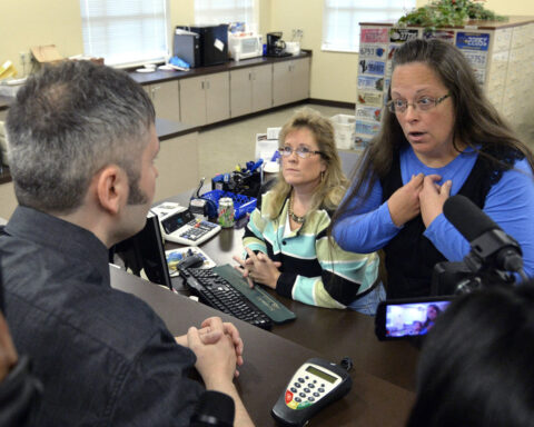 Clerk who denied same-sex marriage licenses in 2015 is still fighting Supreme Court's ruling
