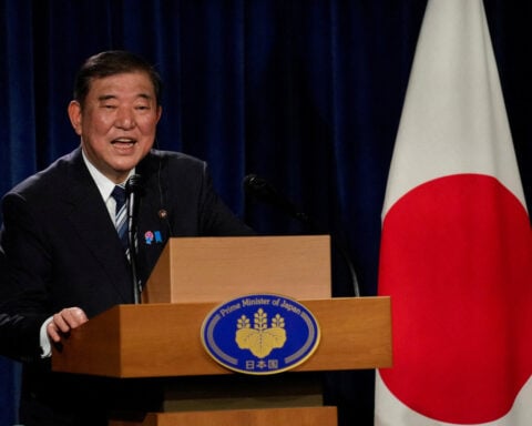 Japanese leader joins regional allies in skipping NATO summit