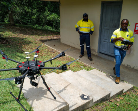 As gold prices surge, West Africa mine operators launch drones to detect wildcat miners