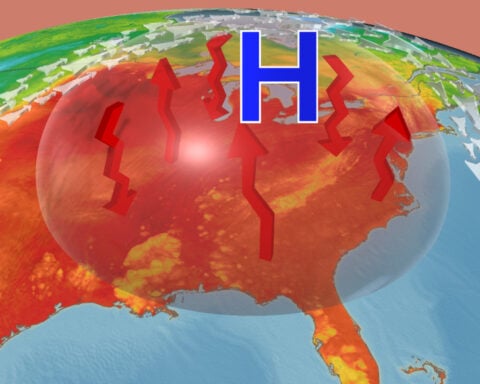 What is a ‘heat dome’?