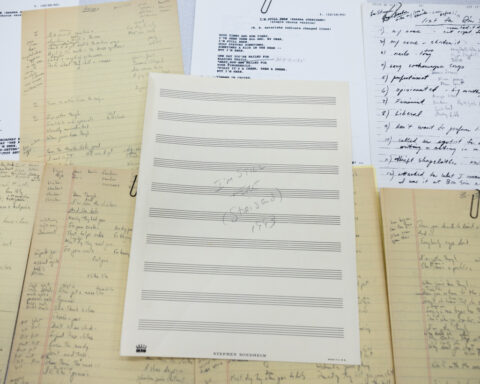 Stephen Sondheim's papers go to Library of Congress, offering a look into a Broadway genius