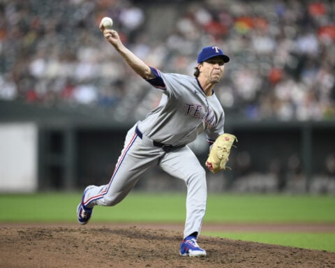Jacob deGrom flirts with a perfect game, then a no-hitter with the Rangers