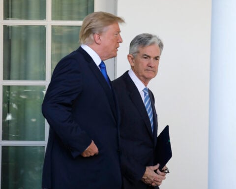 Trump punches at Powell, dollar recoils