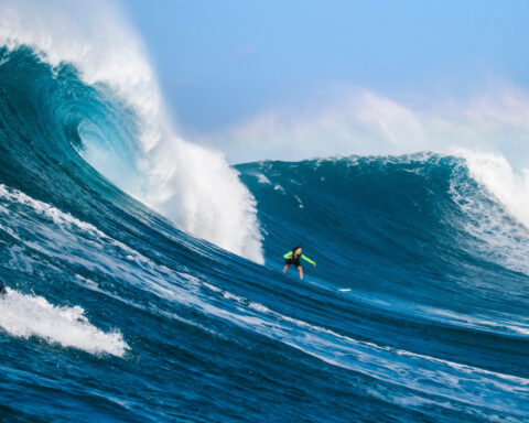 The women surfing 50-foot waves: ‘I’ve almost died so many times’