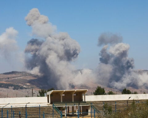 Israeli strikes pummel south Lebanon hilltops