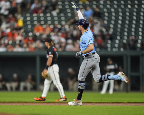 After falling behind by 6 in the 2nd inning, the Orioles storm back and rout Tampa Bay 22-8