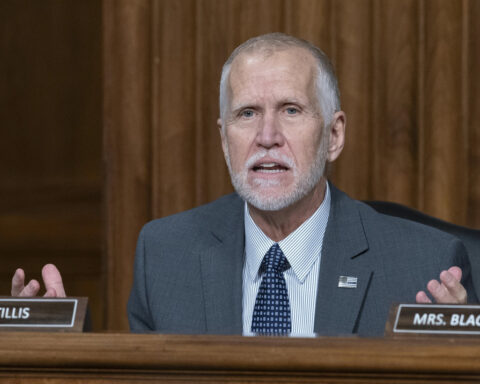 Republican Sen. Thom Tillis of North Carolina won't run in 2026 after opposing Trump's bill