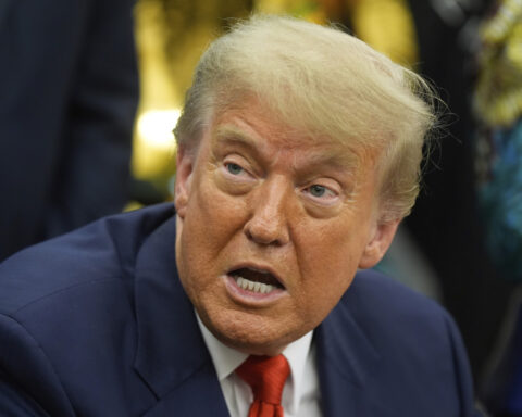 Trump vents online about service provider after conference call marred by glitch