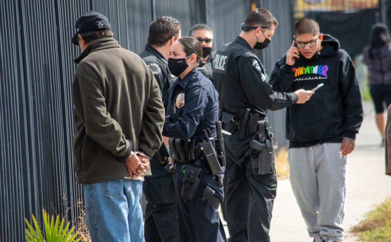 California Police Mask Ban