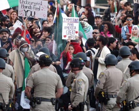 How conspiracy theories turned L.A. protests into a misinformation storm