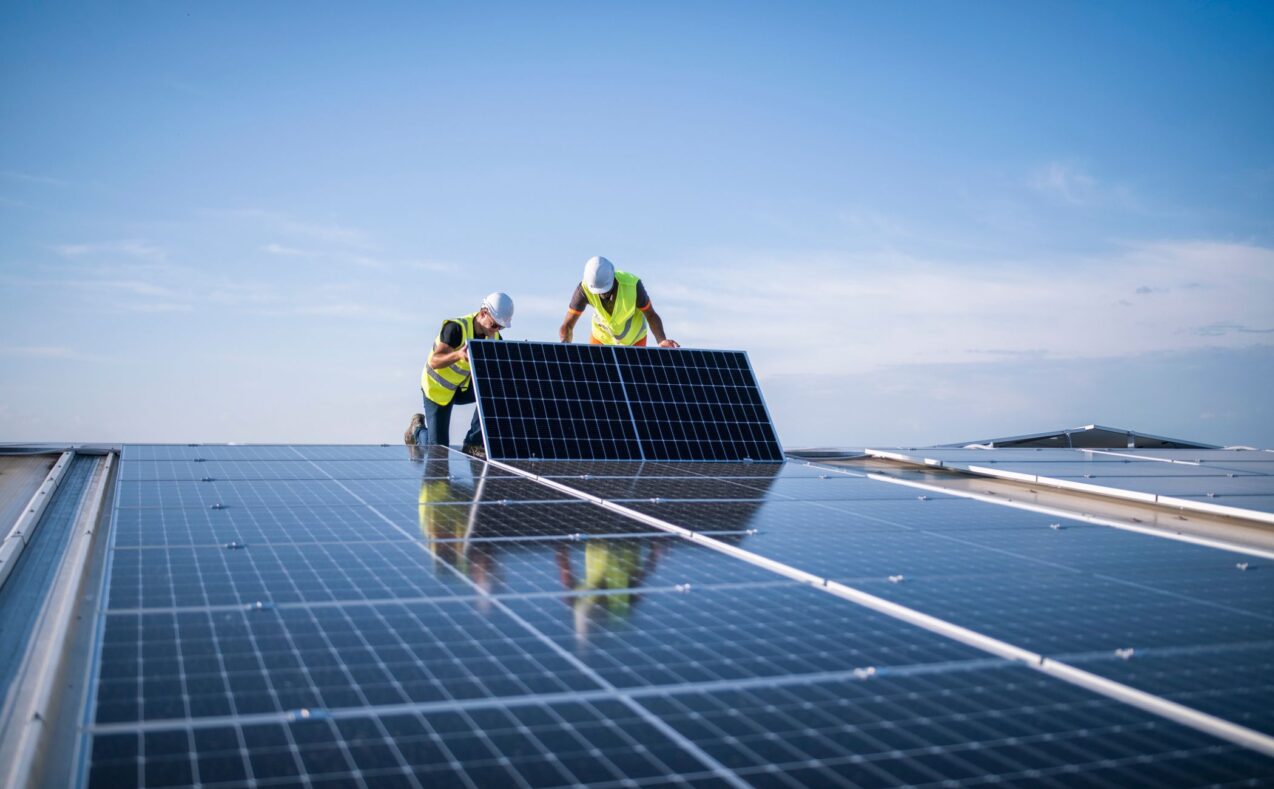 LA Solar panels