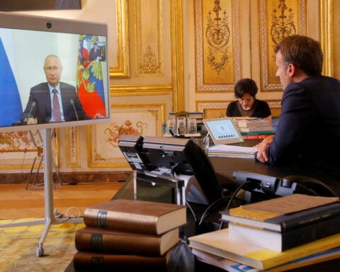 Putin, Macron discuss Iran, Ukraine in first phone call in nearly three years