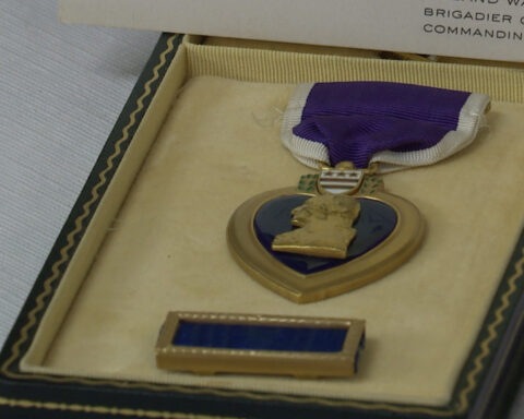 Purple Heart of Kansas City WWII veteran rescued from auction