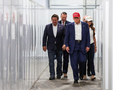 Trump tours 'Alligator Alcatraz' as he pushes for more deportations