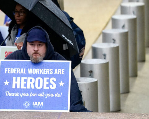 US federal workforce remains steady despite Trump's efforts
