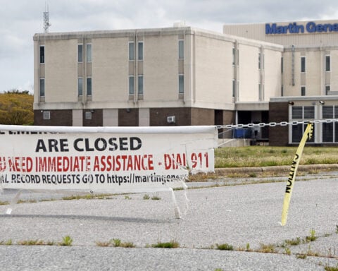 How an empty North Carolina rural hospital explains a GOP senator's vote against Trump's tax bill